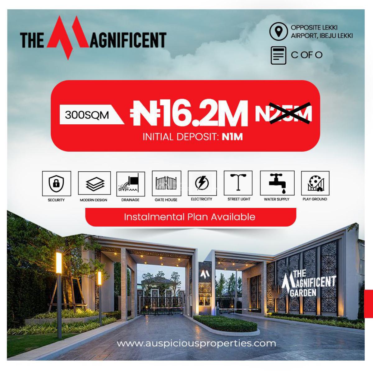 Land, Ibeju Lekki, Lagos, Residential Land for Sale