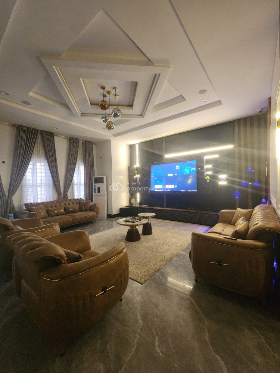Luxurious, Exquisite,smart, Fully Furnished 5 Bedroom Duplex, River Park Estate, Lugbe District, Abuja, Detached Duplex for Sale