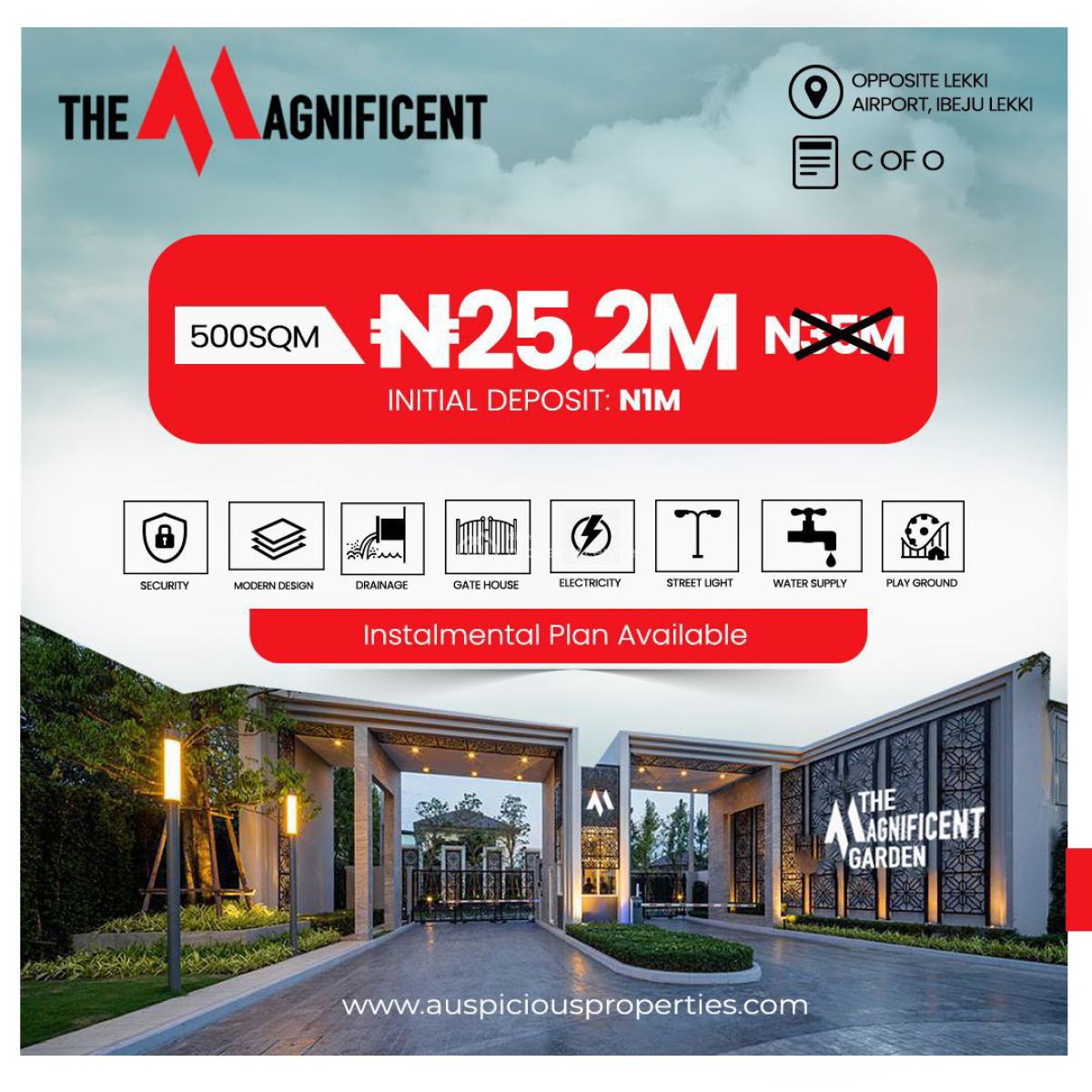 Land, Opposite Lekki Airport Ibeju Lekki, Ibeju, Lagos, Residential Land for Sale
