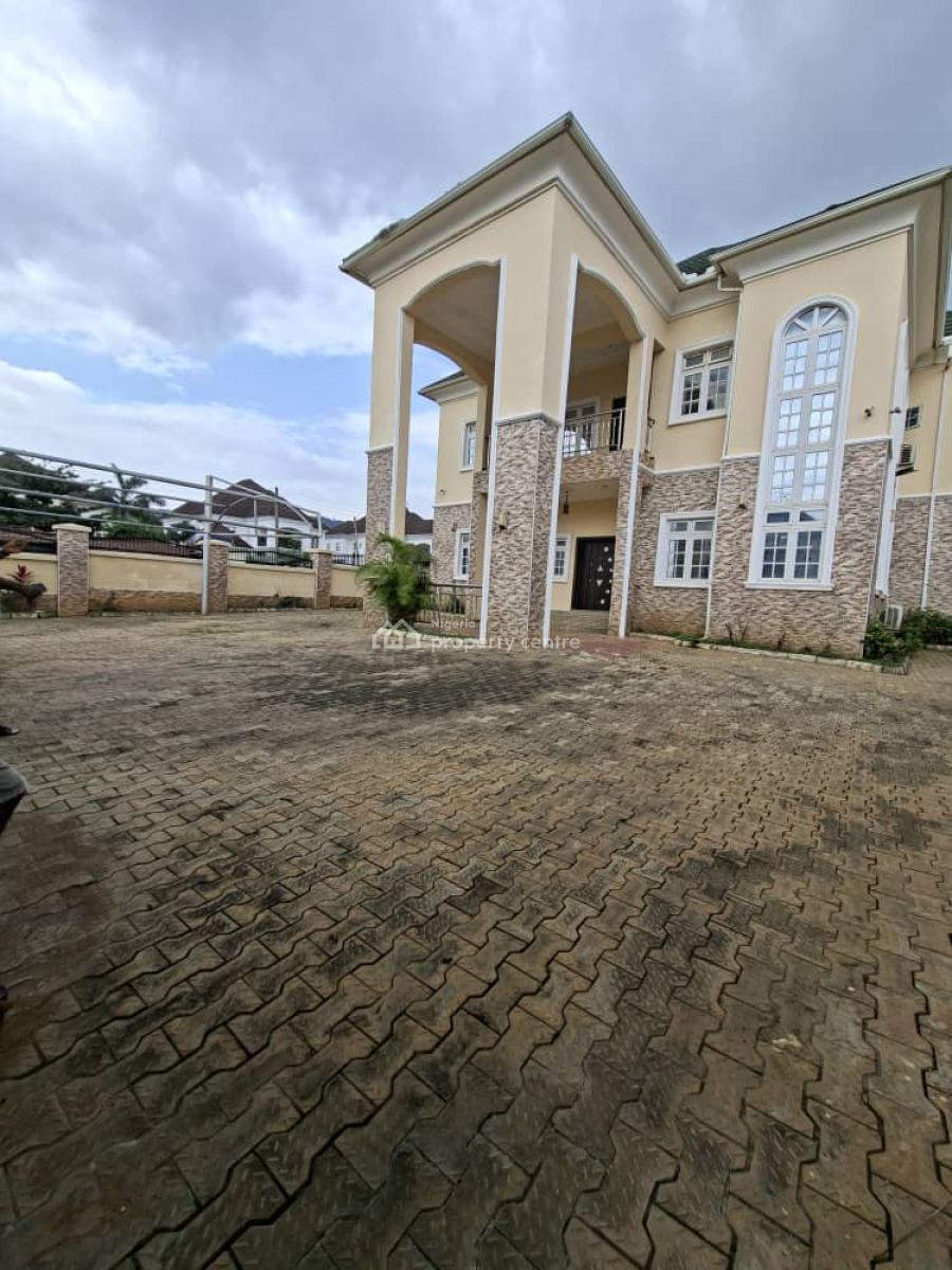 Tastefully Finished 5-bedroom Fully Detached Duplex with a Room Bq, Katampe (main), Katampe, Abuja, Detached Duplex for Rent