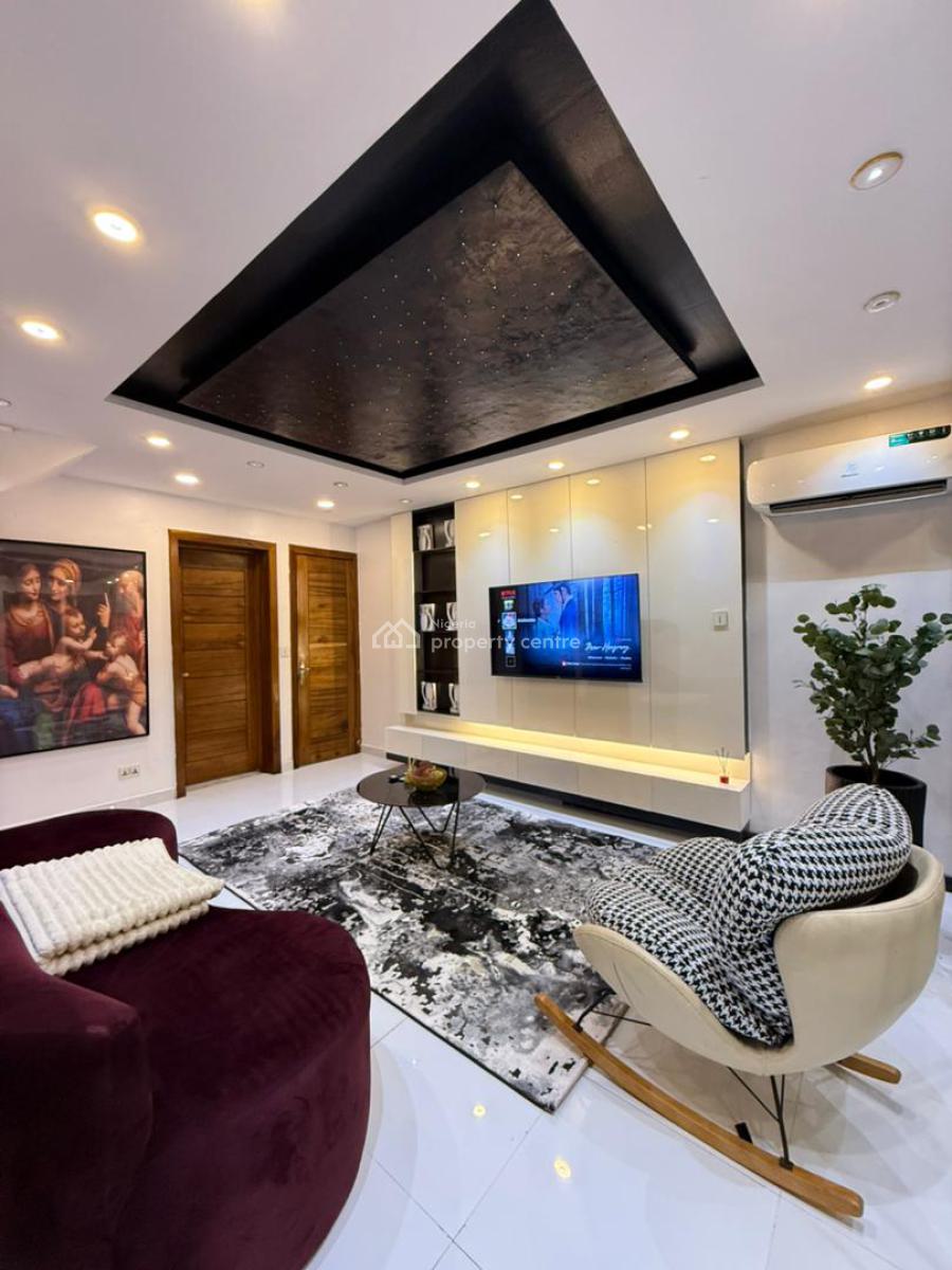 Deluxe 1 Bedroom Bathub Apartment with Red Room Oom, Osapa London, Lekki Lagos, Osapa, Lekki, Lagos, Mini Flat (room and Parlour) Short Let