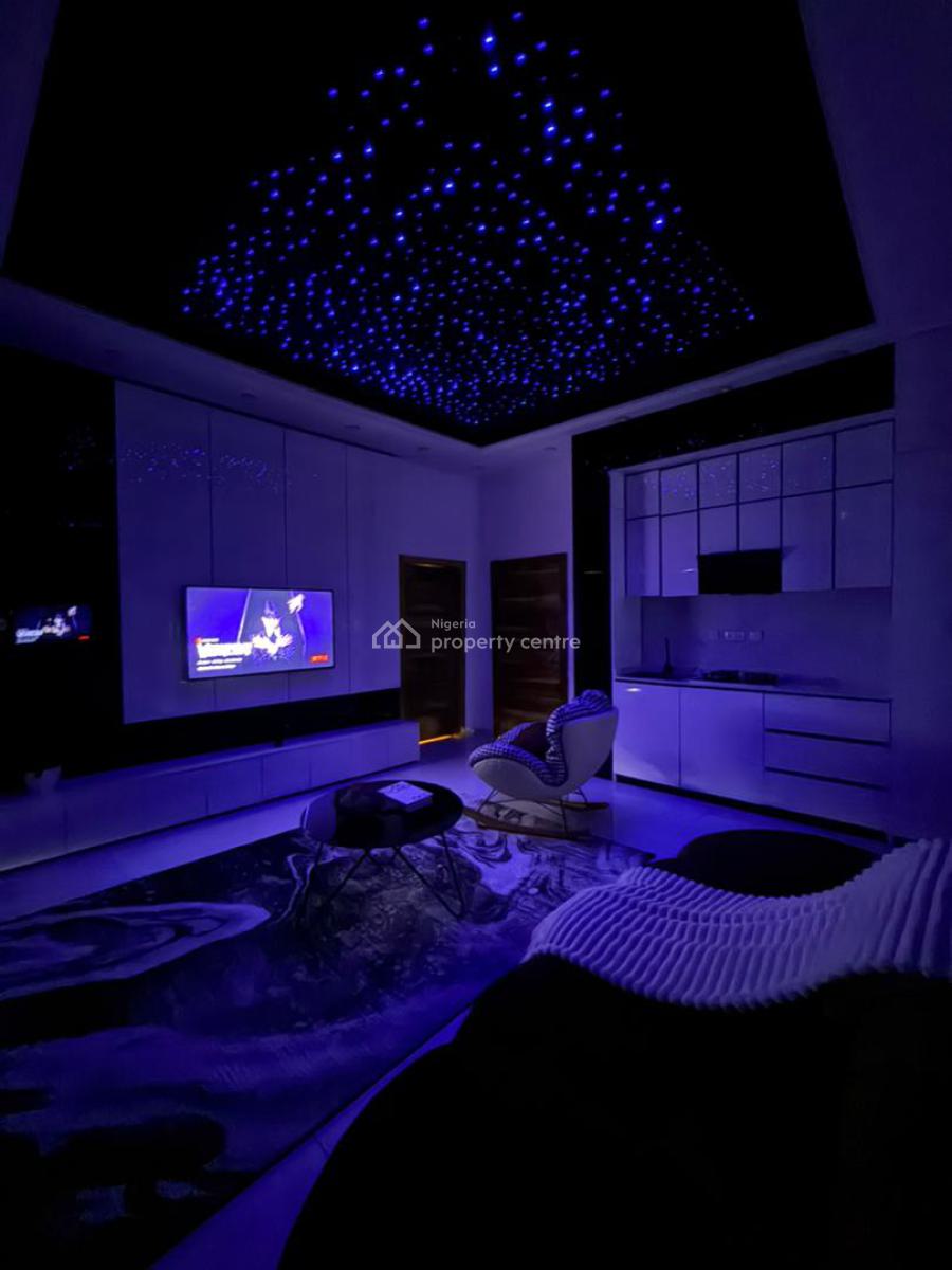 Deluxe 1 Bedroom Bathub Apartment with Red Room Oom, Osapa London, Lekki Lagos, Osapa, Lekki, Lagos, Mini Flat (room and Parlour) Short Let