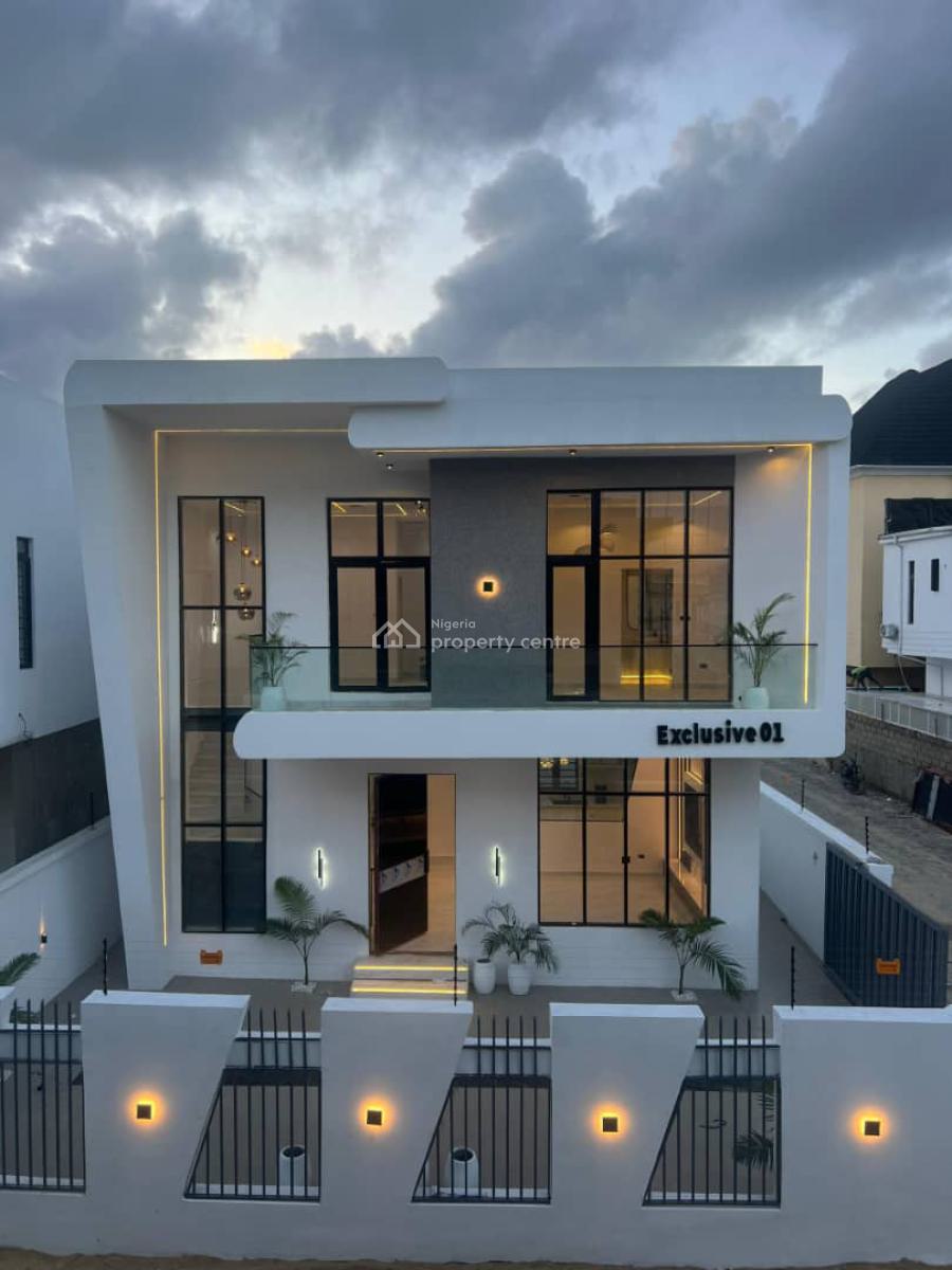 Finished to Taste Luxury 4 Bedrooms Fully Detached Duplex with Bq, Ajah, Lagos, Detached Duplex for Sale