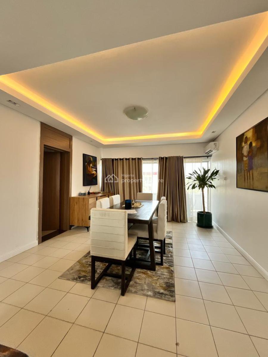 Cozy Spacious Fully Furnished 3 Bedroom Flat, Victoria Island (vi), Lagos, Flat / Apartment for Rent