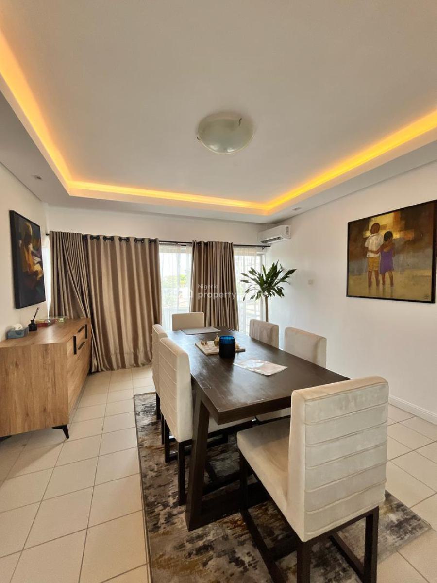 Cozy Spacious Fully Furnished 3 Bedroom Flat, Victoria Island (vi), Lagos, Flat / Apartment for Rent
