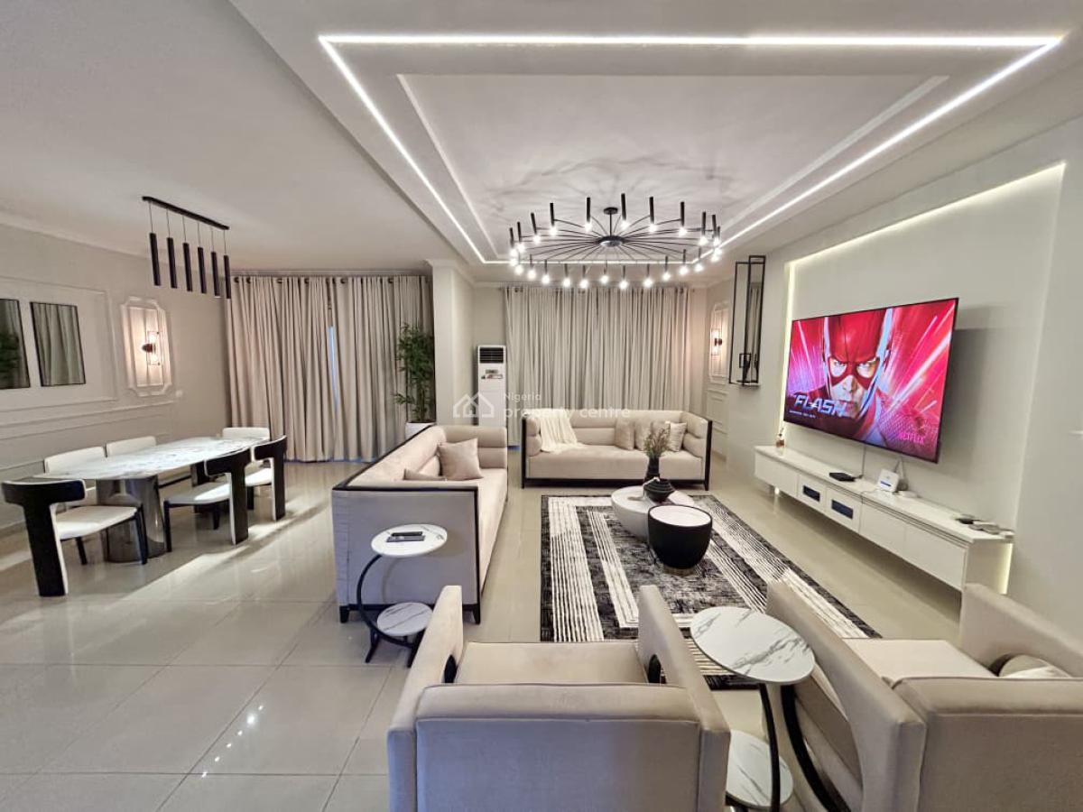 Elegant 3 Bedrooms Apartment with All Modern Conveniences, Banana Island Road, Ikoyi, Lagos, Flat / Apartment Short Let