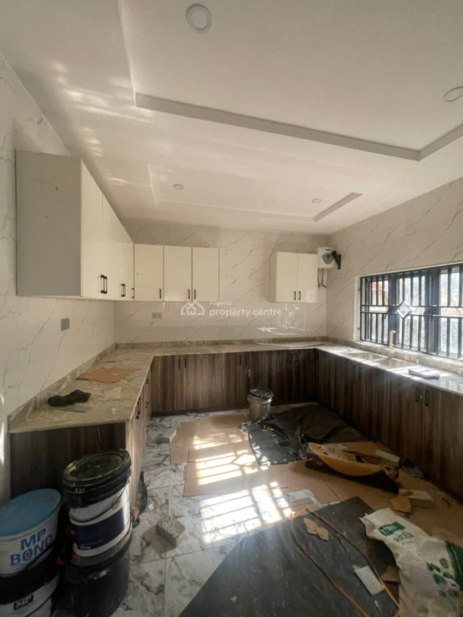 Well Finished Four (4) Bedroom Terrace Duplex with a Room Bq, Utako, Abuja, Terraced Duplex for Rent