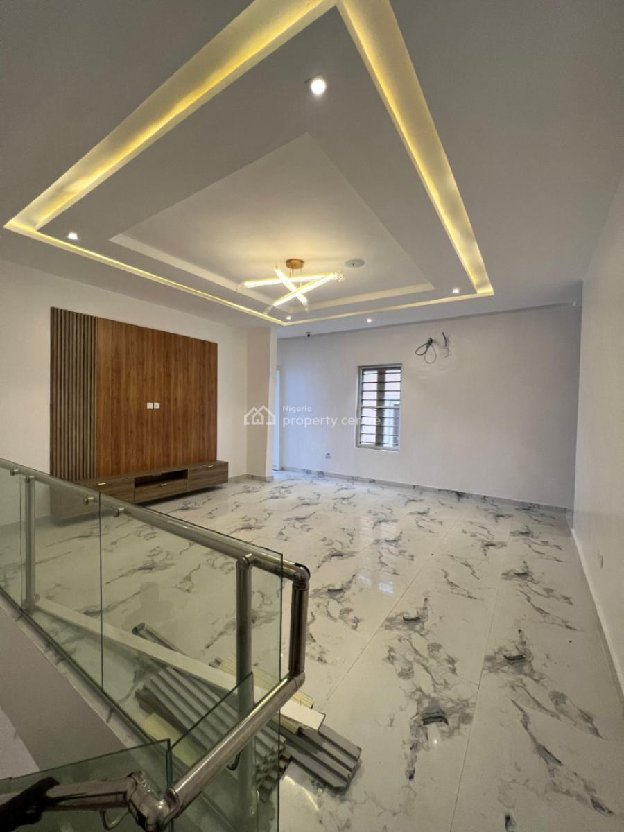 Brand New 5-bedroom Luxury Duplex with Cinema, Rooftop Terrace, and Bq, Chevron, Lekki, Lagos, Detached Duplex for Sale