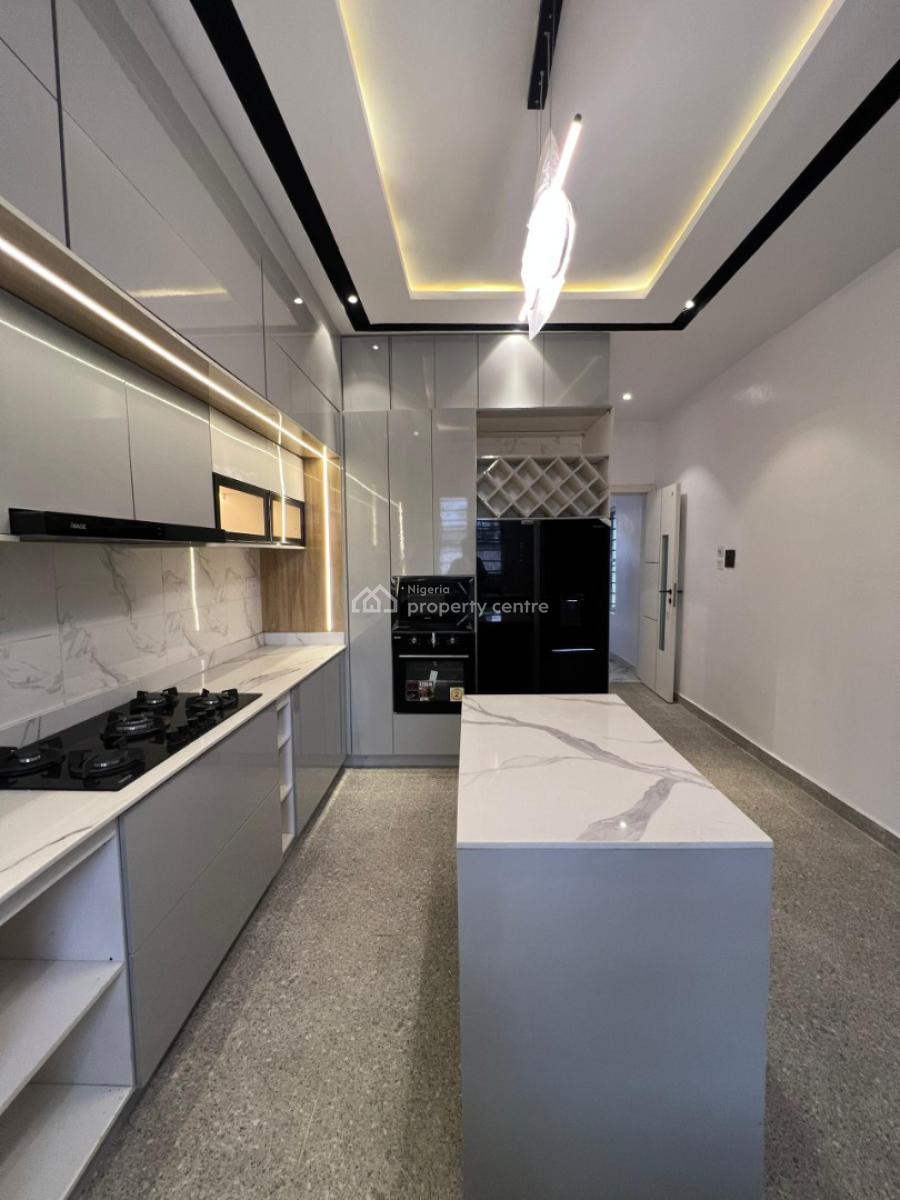 Brand New 5-bedroom Luxury Duplex with Cinema, Rooftop Terrace, and Bq, Chevron, Lekki, Lagos, Detached Duplex for Sale