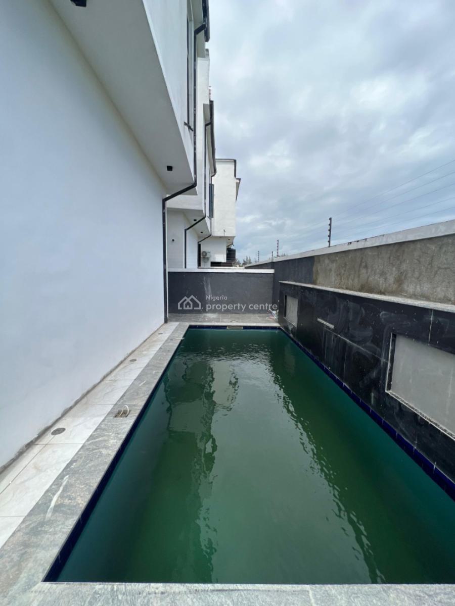Brand New 5-bedroom Luxury Duplex with Swimming Pool & Bq, 2nd Toll Gate, Lekki, Lagos, Detached Duplex for Sale