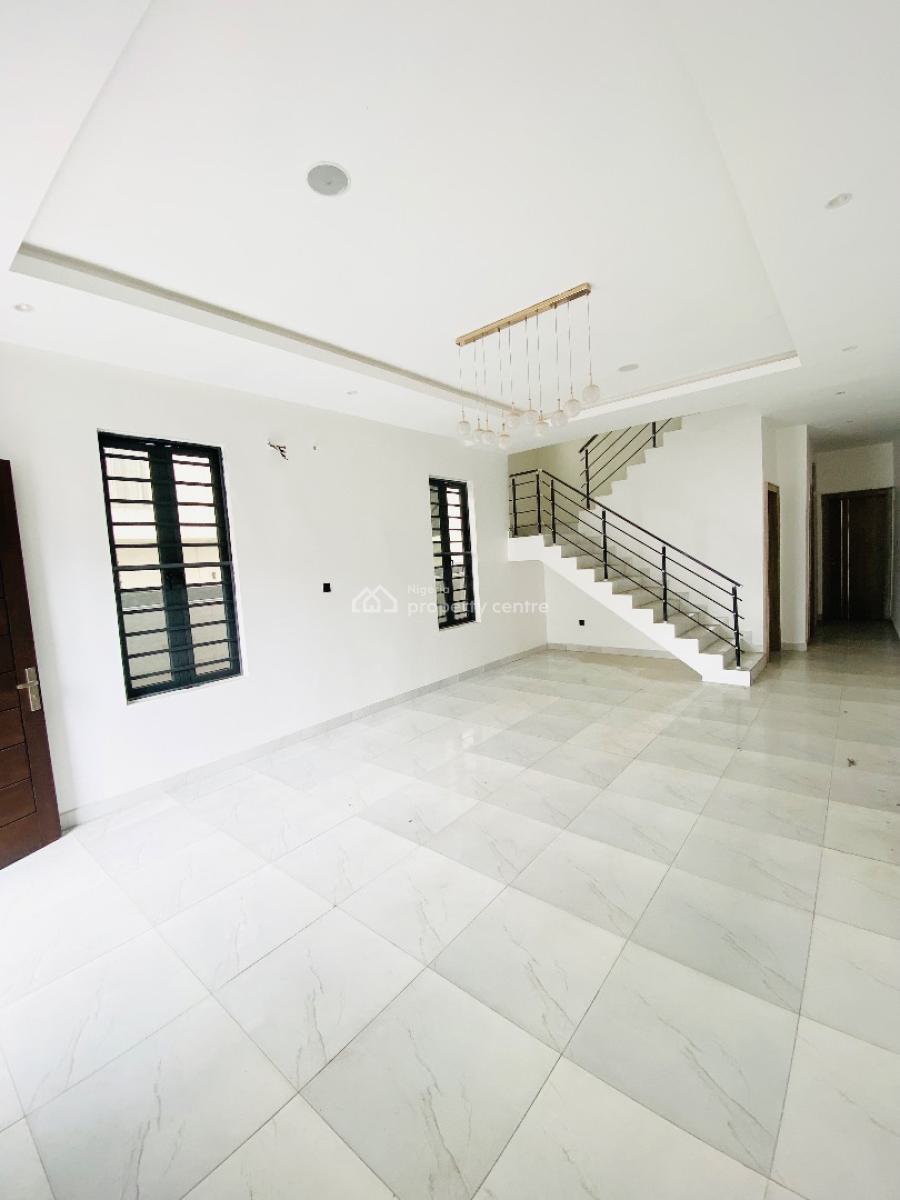 Well-built 4-bedroom Semi-detached Home with Bq, Chevron Drive, Lekki, Lagos, Semi-detached Duplex for Sale