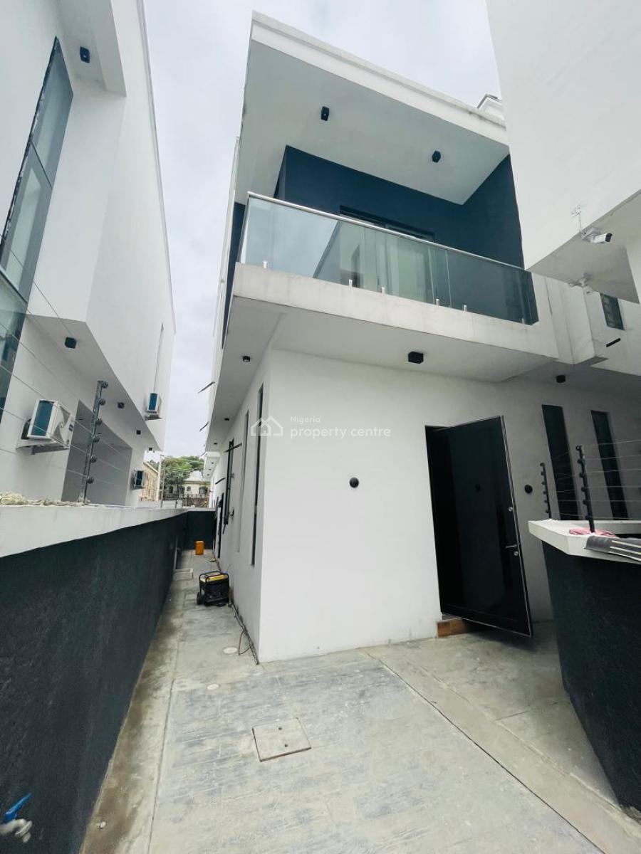 Premium 4 Bedroom Semi Detached with Bq, Chevron, Lekki, Lagos, House for Sale