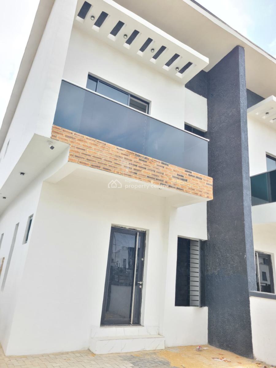 Luxury 4 Bedroom Terrace Duplex at Corner Piece with Bq, Lekki Scheme 2, Abraham Adesanya, Ajah, Lagos, Terraced Duplex for Sale