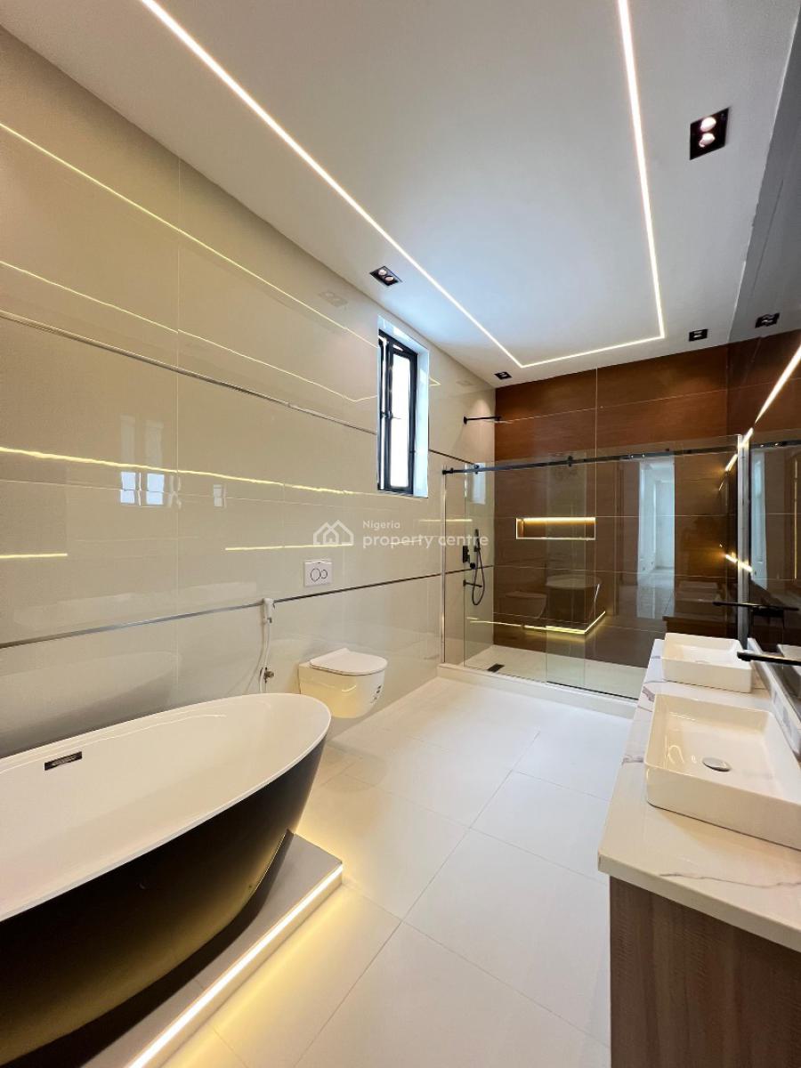 Exquisitely Built 5 Bedroom Detached Duplex with Cinema, Pool & Bq, Osapa London, Lekki, Lagos, Detached Duplex for Sale