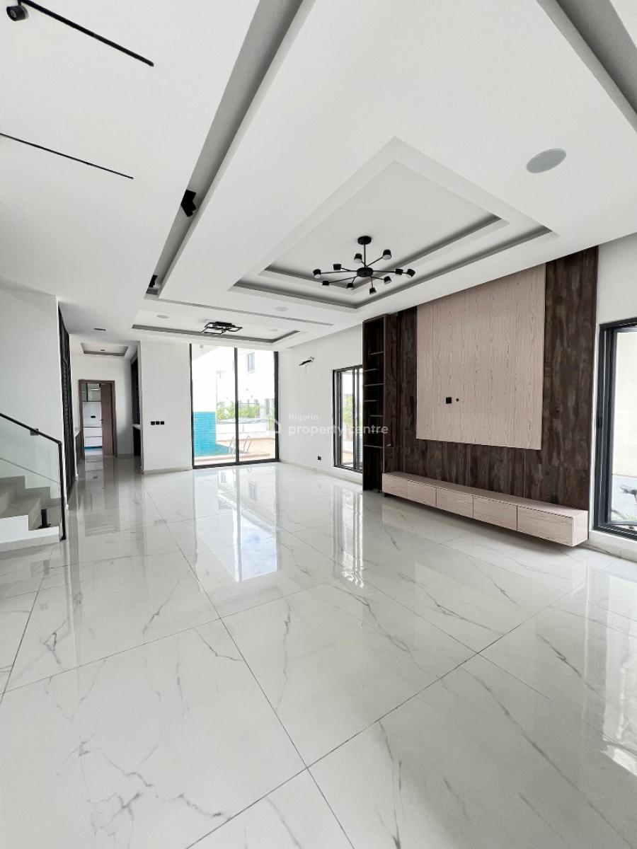 Exquisitely Detailed 5 Bedroom Semi Detached Duplex with Swimming Pool, Ikate, Lekki, Lagos, Detached Duplex for Sale