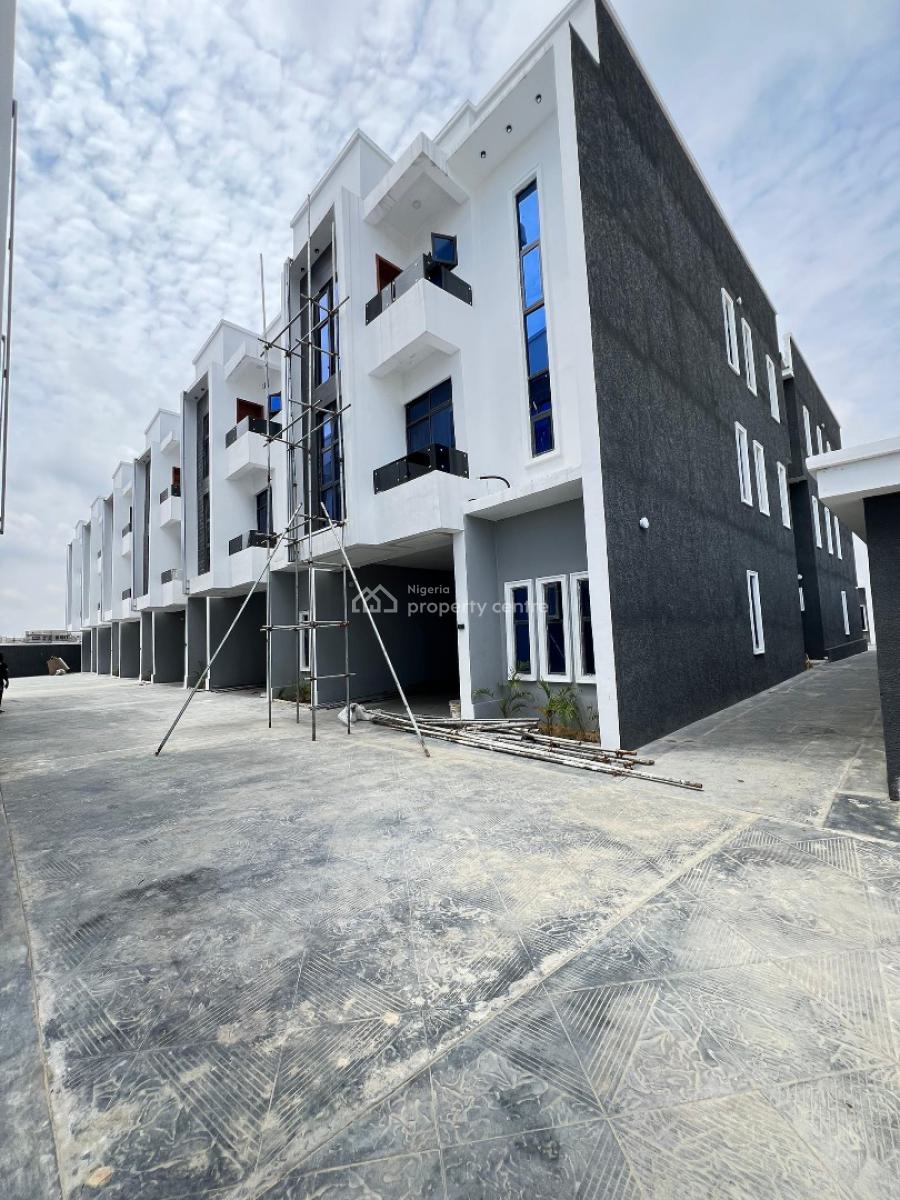 Contemporary 4 Bedroom Terraced Duplex with Swimming Pool, Bq and Gym, Ikate Elegushi, Lekki, Lagos, Terraced Duplex for Sale
