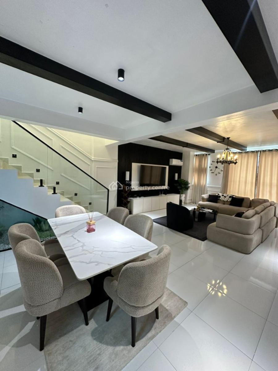 Furnished 3-bedroom Maisonette with Bar, Lekki Phase 1, Lekki, Lagos, Flat / Apartment for Sale
