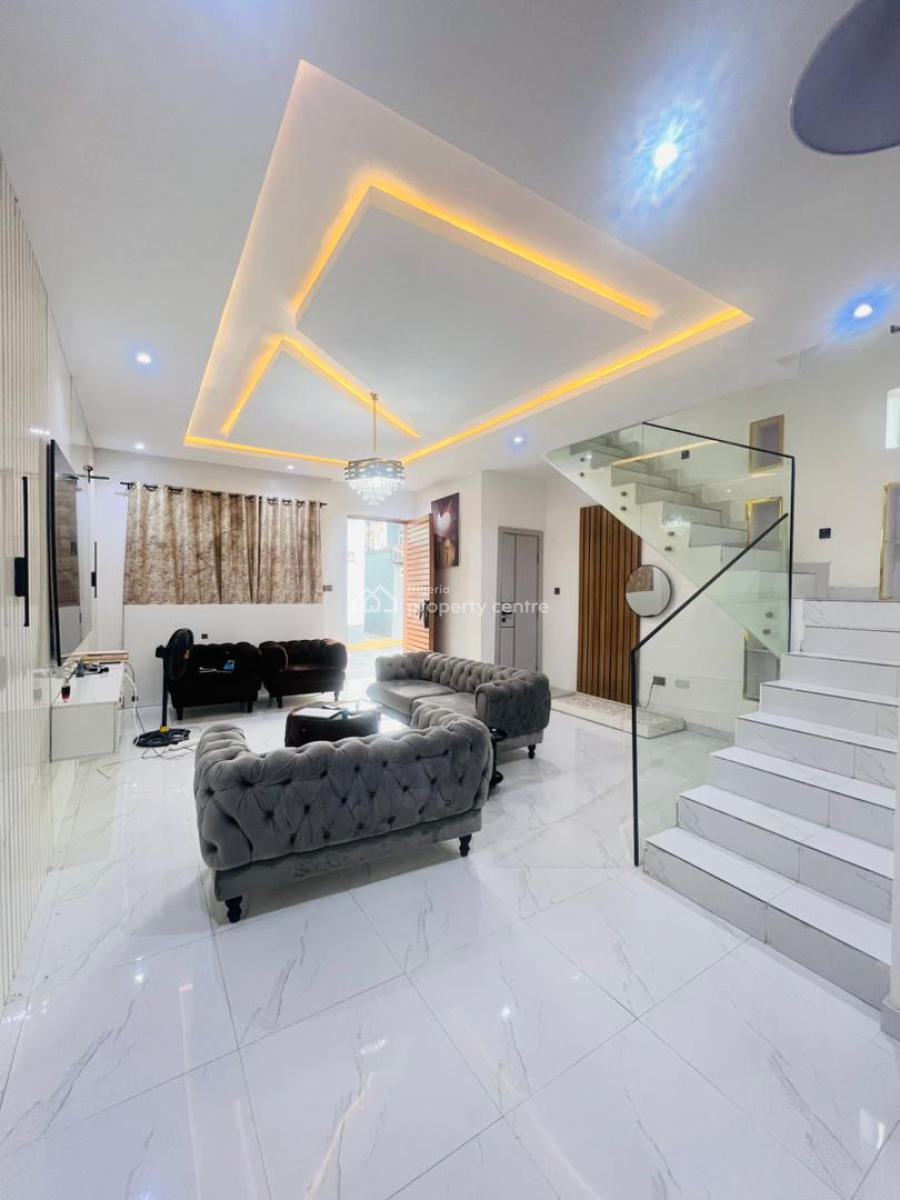 Lovely Built 4 Bedroom Terrace Duplex in an Haven Environment, Opebi, Ikeja, Lagos, Terraced Duplex for Sale