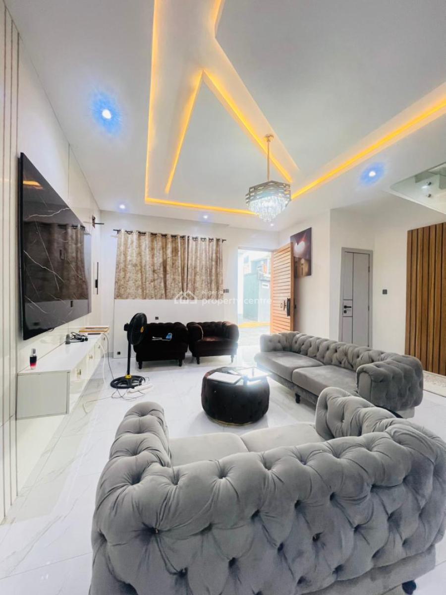 Lovely Built 4 Bedroom Terrace Duplex in an Haven Environment, Opebi, Ikeja, Lagos, Terraced Duplex for Sale