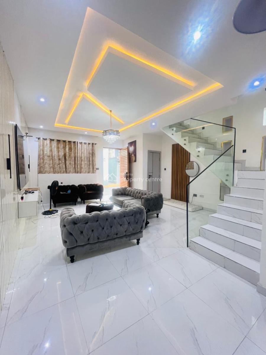 Lovely Built 4 Bedroom Terrace Duplex in an Haven Environment, Opebi, Ikeja, Lagos, Terraced Duplex for Sale