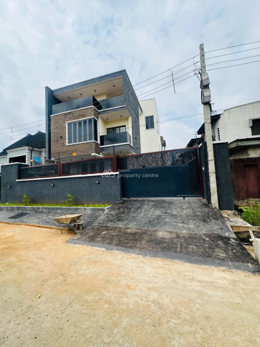 Super Luxurious Built 5 Bedroom Fully Detached Duplex with a Room Bq, Adeniyi Jones, Ikeja, Lagos, Detached Duplex for Sale