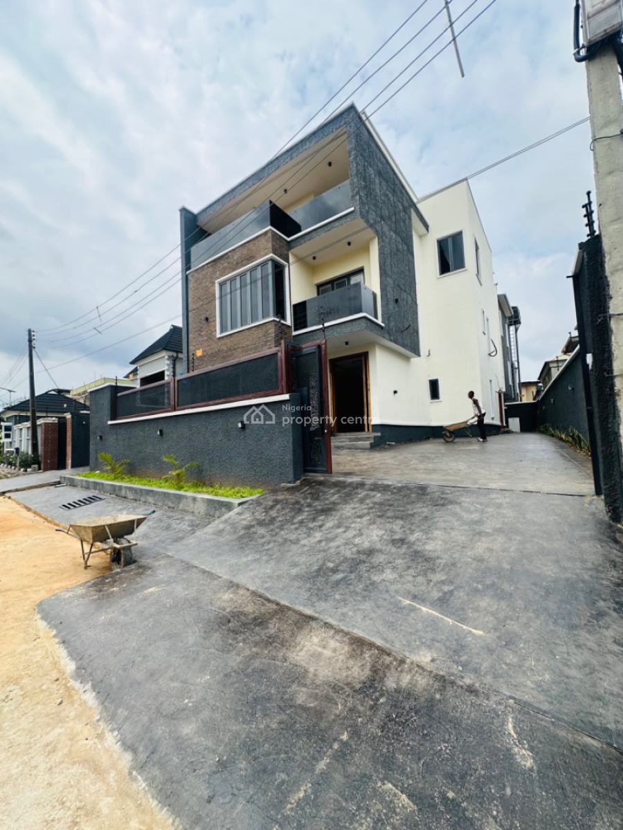 Super Luxurious Built 5 Bedroom Fully Detached Duplex with a Room Bq, Adeniyi Jones, Ikeja, Lagos, Detached Duplex for Sale