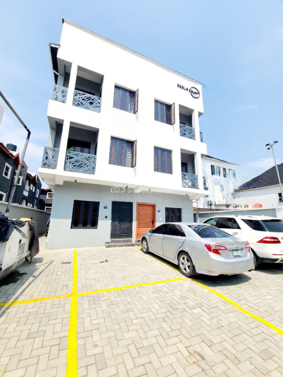 Newly Finished 2 Bedroom Serviced Apartment Upstairs, Osapa, Lekki, Lagos, Flat / Apartment for Rent