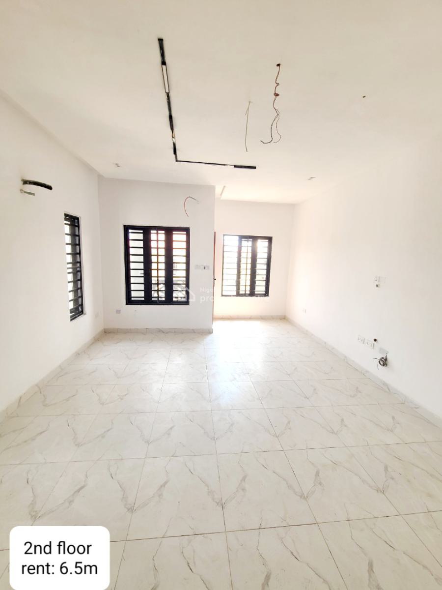 Newly Finished 2 Bedroom Serviced Apartment Upstairs, Osapa, Lekki, Lagos, Flat / Apartment for Rent