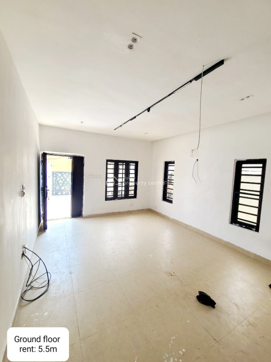 Newly Finished 2 Bedroom Serviced Apartment Upstairs, Osapa, Lekki, Lagos, Flat / Apartment for Rent