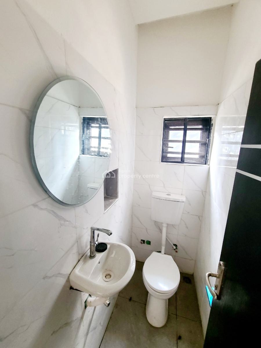 Newly Finished 2 Bedroom Serviced Apartment Upstairs, Osapa, Lekki, Lagos, Flat / Apartment for Rent
