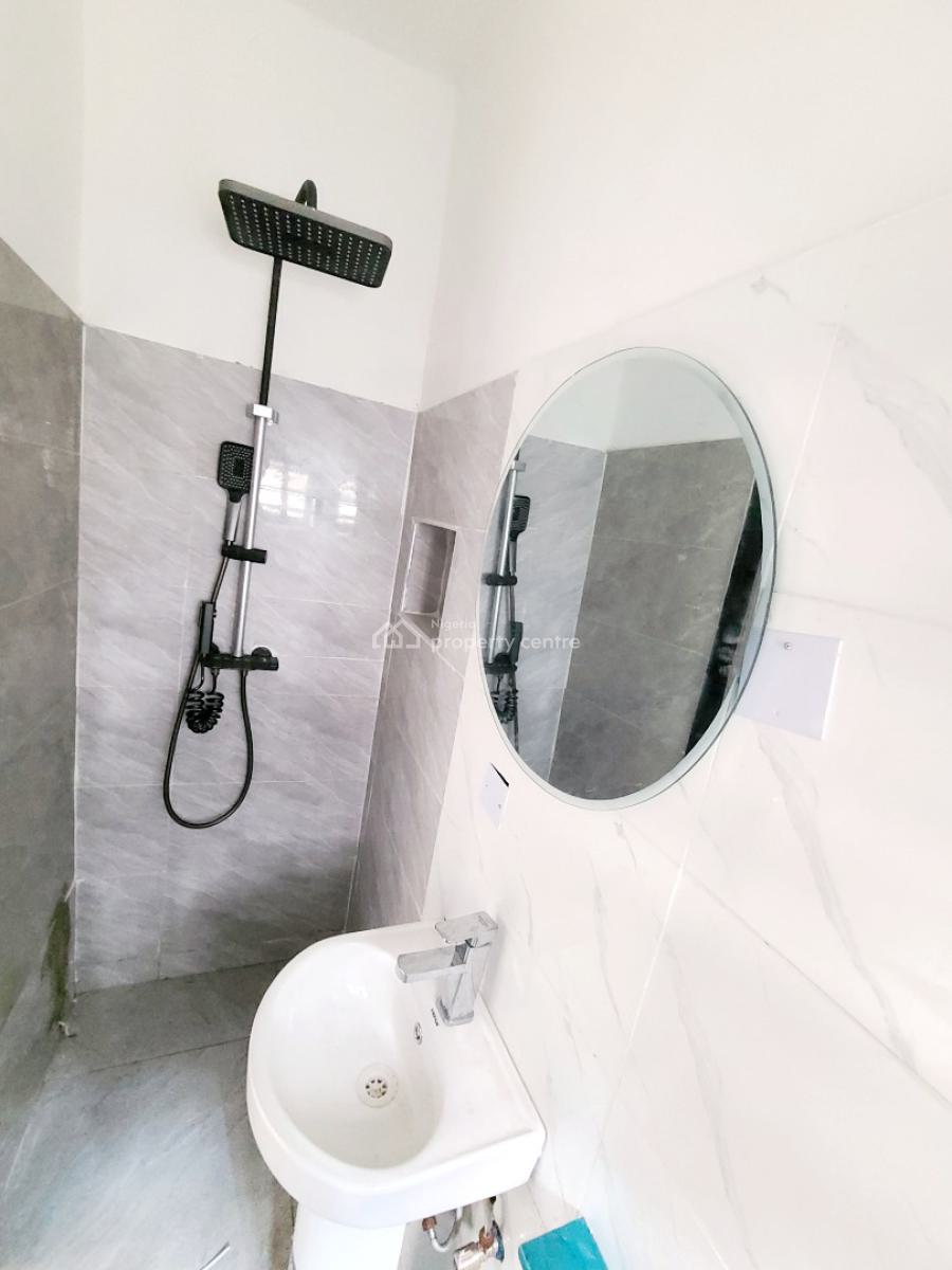 Newly Finished 2 Bedroom Serviced Apartment Upstairs, Osapa, Lekki, Lagos, Flat / Apartment for Rent