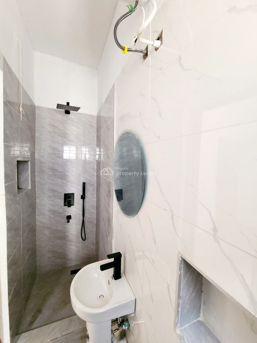 Newly Finished 2 Bedroom Serviced Apartment Upstairs, Osapa, Lekki, Lagos, Flat / Apartment for Rent