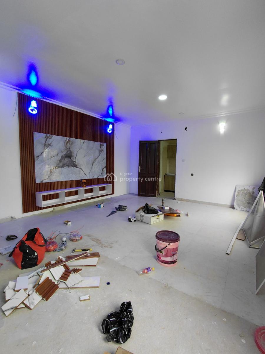 Very Spacious 2 Bedroom Apartment Upstairs with Great Balcony View, Lekki Phase 1, Lekki, Lagos, Flat / Apartment for Rent