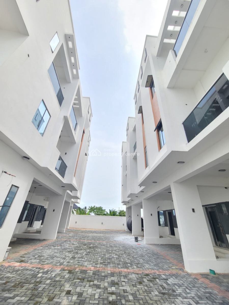 2 Floor 4 Bedroom Terrace Duplex, Lekki Scheme 2, Abraham Adesanya, Ajah, Lagos, Terraced Duplex for Sale