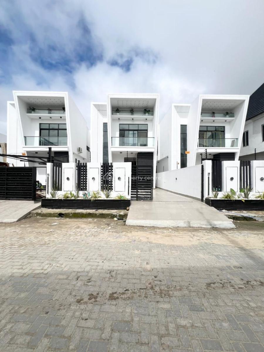 4 Bedroom Fully-detached Duplex with Bq, 2nd Toll Gate, Lekki Phase 2, Lekki, Lagos, Detached Duplex for Sale