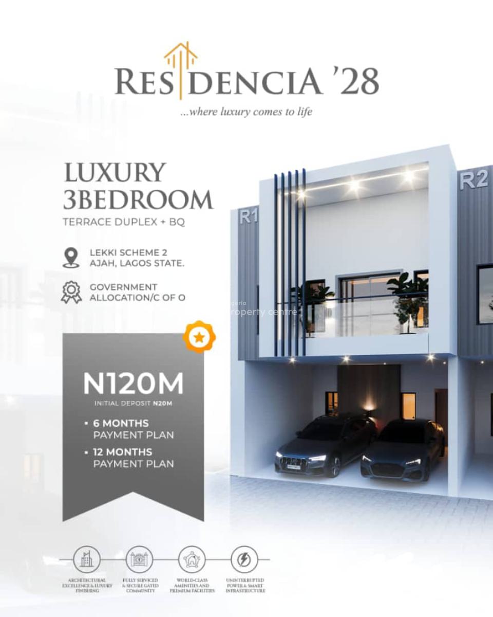 Detached Duplex Available in Lekki Scheme 2, Ipaja, Lagos, Detached Duplex for Sale