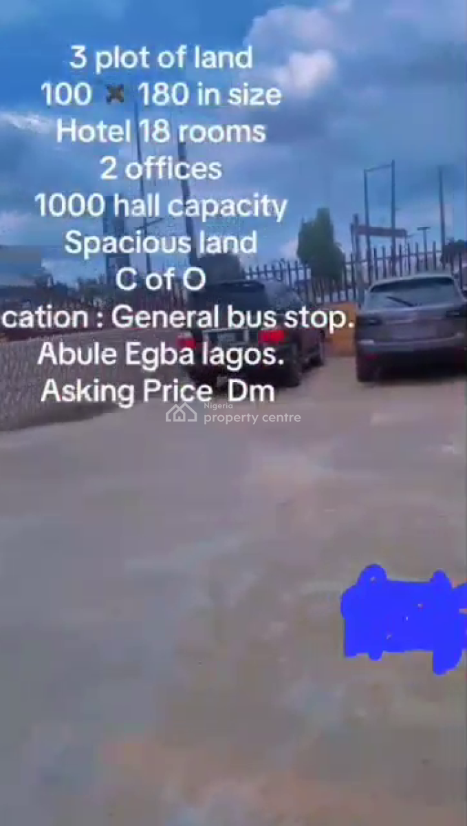a Function Hotel+1000 People Capacity Hall, Abule Egba, Agege, Lagos, Hostel for Sale