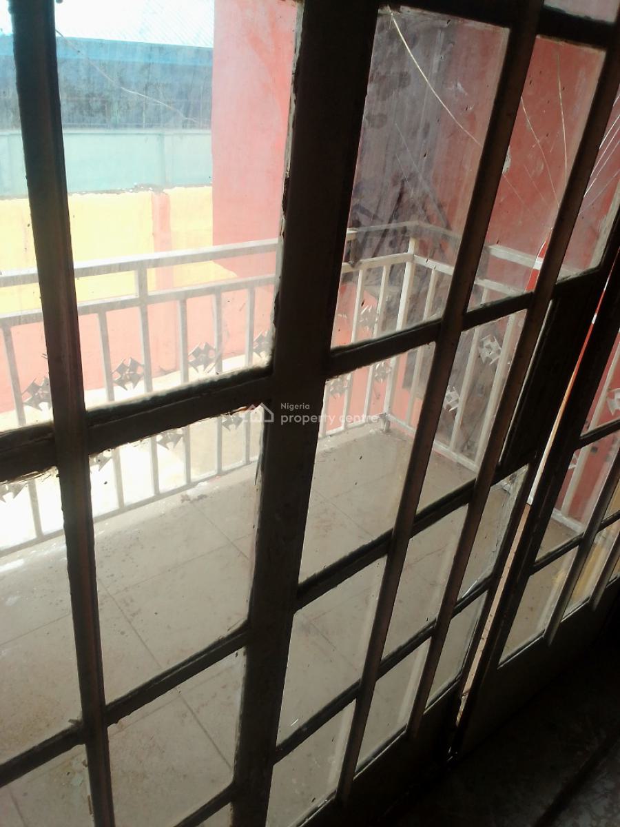 Spacious Upstairs Miniflat with P.o.p, Ogba, Ikeja, Lagos, Mini Flat (room and Parlour) for Rent