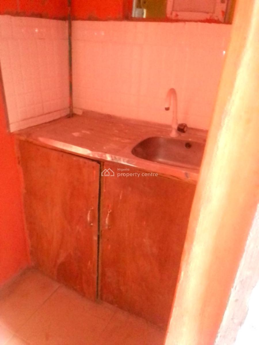 Spacious Upstairs Miniflat with P.o.p, Ogba, Ikeja, Lagos, Mini Flat (room and Parlour) for Rent