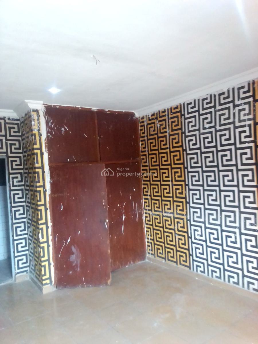 Spacious Upstairs Miniflat with P.o.p, Ogba, Ikeja, Lagos, Mini Flat (room and Parlour) for Rent