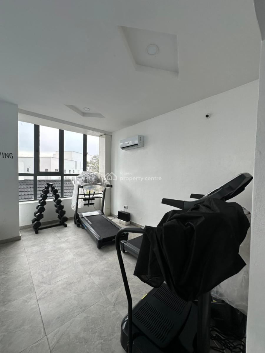 Beautifully Built  1 Bedroom Apartment with Swimming Pool, Gym and Ele, Ikoyi, Lagos, Flat / Apartment for Rent