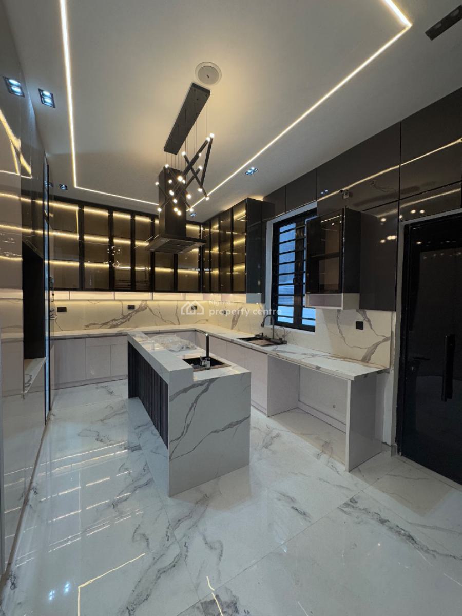 Luxury 5 Bedroom Terrace Duplex with Bq, Rooftop and Cinema, Osapa, Lekki, Lagos, House for Sale