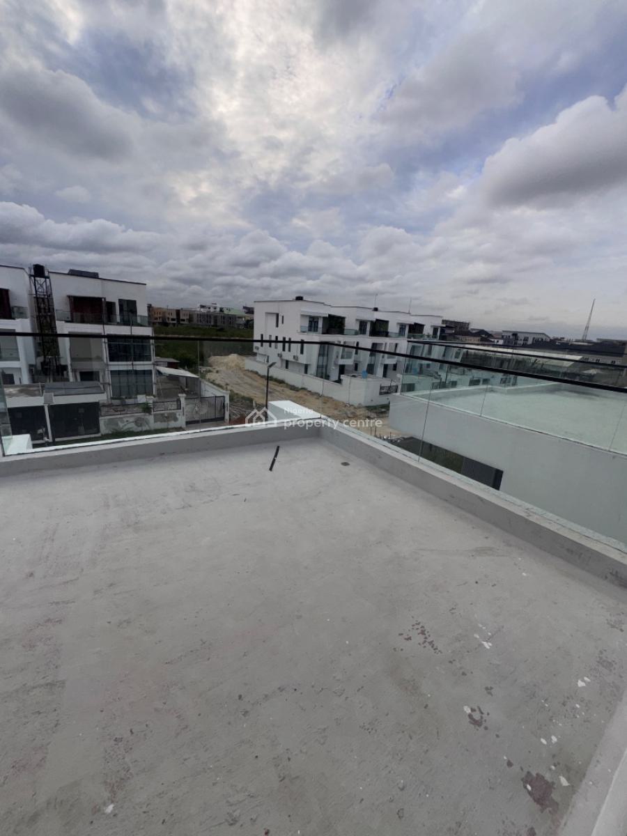 Luxury 5 Bedroom Terrace Duplex with Bq, Rooftop and Cinema, Osapa, Lekki, Lagos, House for Sale