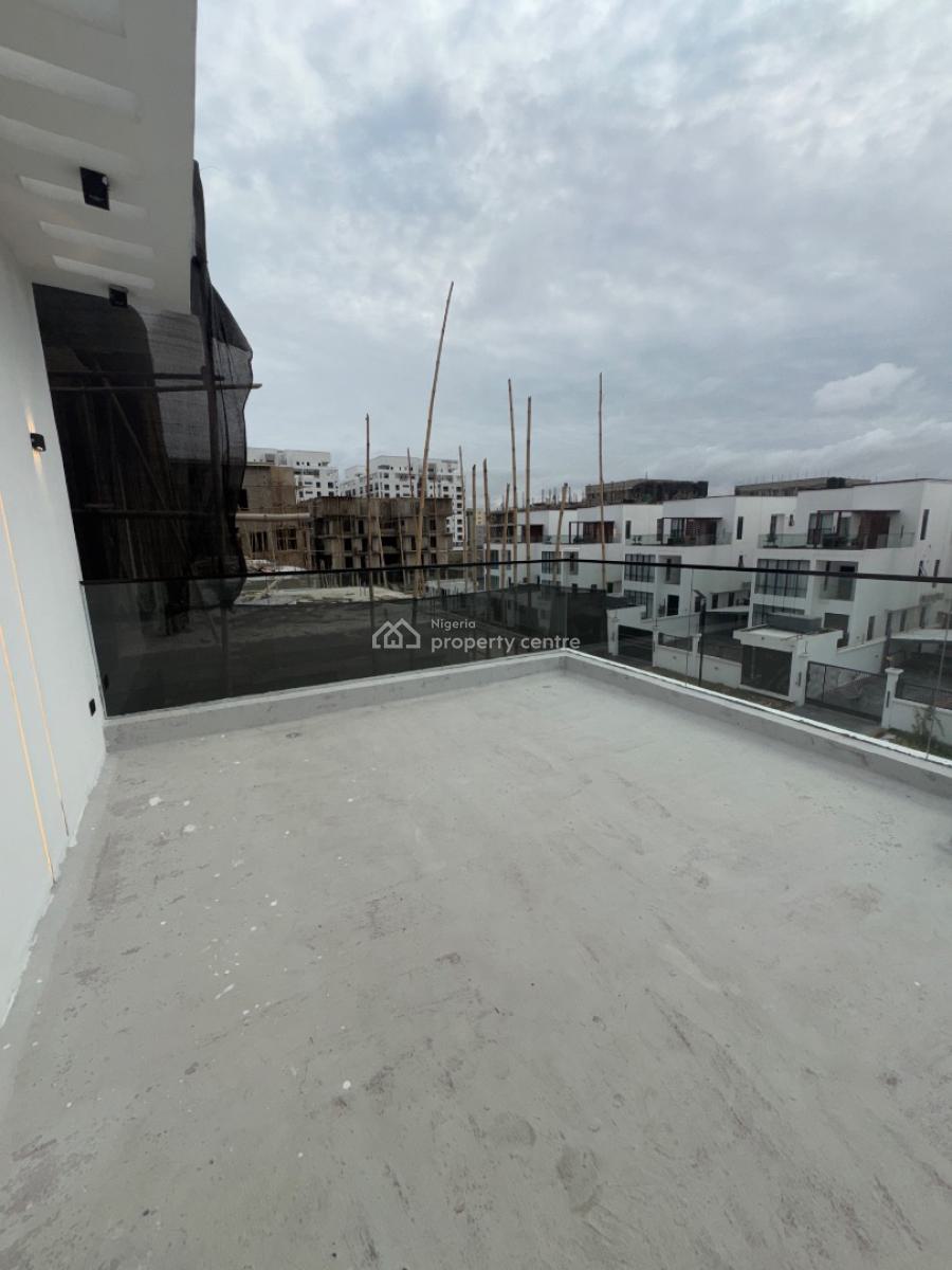 Luxury 5 Bedroom Terrace Duplex with Bq, Rooftop and Cinema, Osapa, Lekki, Lagos, House for Sale