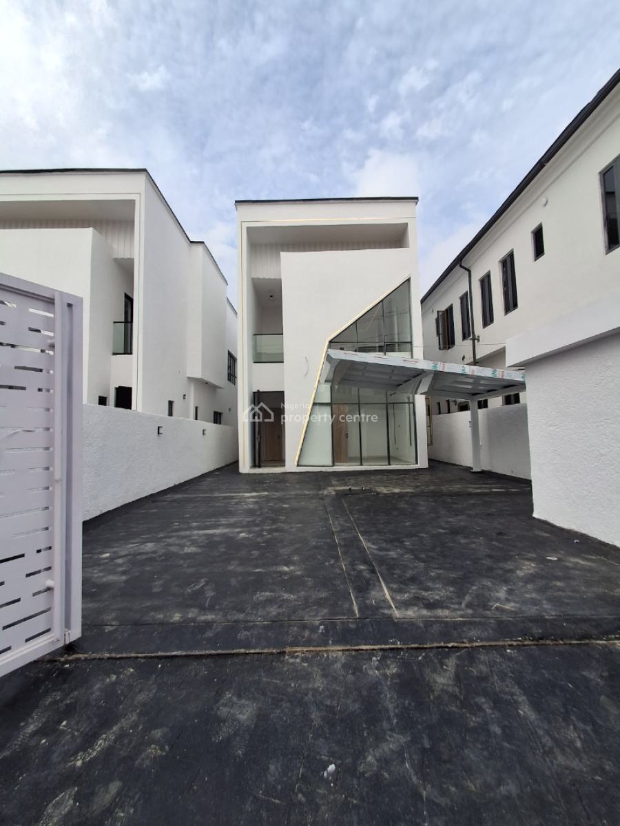 Contemporary 5 Bedroom Fully-detached Duplex with Bq, Harris Drive, Vgc, Lekki, Lagos, Detached Duplex for Sale