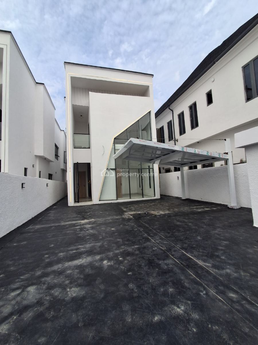 Contemporary 5 Bedroom Fully-detached Duplex with Bq, Harris Drive, Vgc, Lekki, Lagos, Detached Duplex for Sale