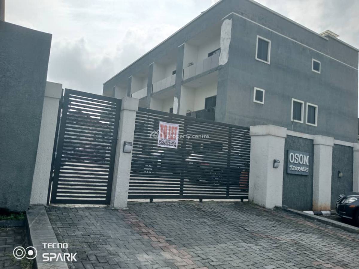 a Beautiful 4bedroom Terrace with Bq, Lekki, Lagos, Terraced Duplex for Rent