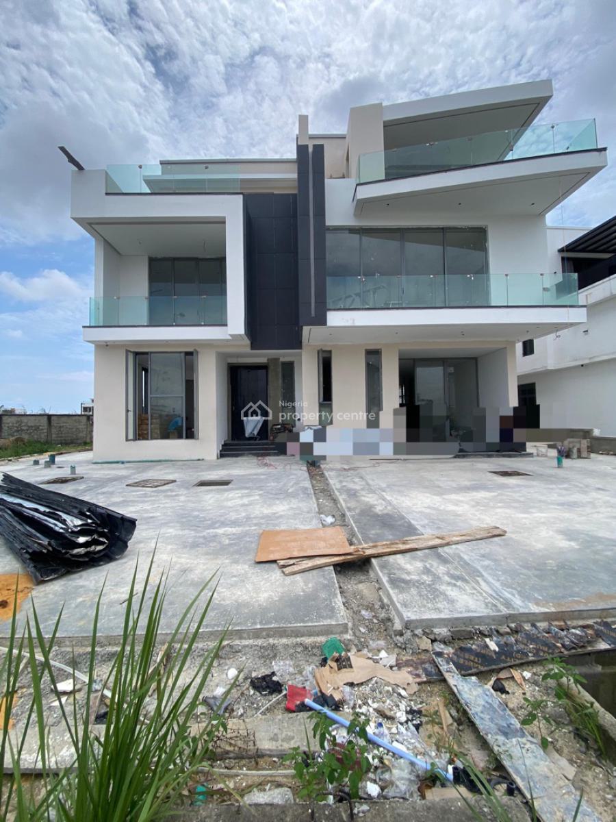 5 Bedroom Semi Detached Duplex with Bq, Pool, Cinema & Penthouse, Cowrie Creek Estate, Lekki, Lagos, Semi-detached Duplex for Sale