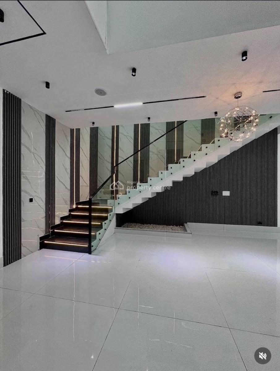 Contemporary 5bedroom Fully Detached Duplex with Room Bqs, Gym & Pool, Chevron Tollgate , Lekki Lagos ., Lekki Phase 2, Lekki, Lagos, Detached Duplex for Sale