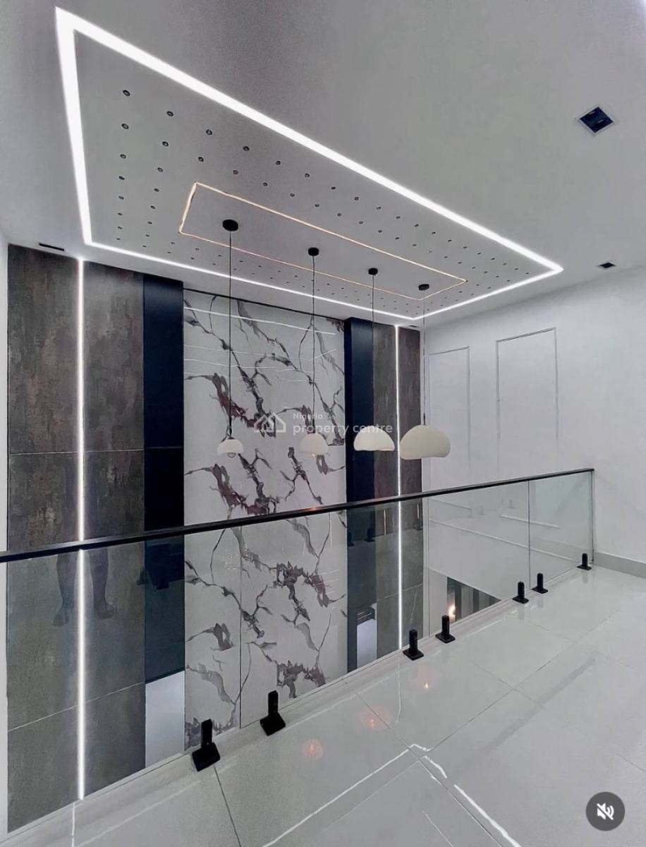 Contemporary 5 Bedrooms Fully Detached Duplex with Bq, Gym & Pool, Chevron Tollgate, Lekki Phase 2, Lekki, Lagos, Detached Duplex for Sale